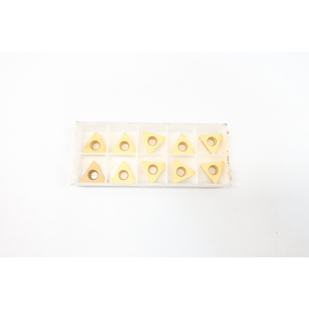 Pack Of 10 Toshiba TCGW16T312 Tungaloy Carbide Insert