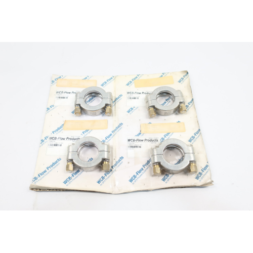 Pack Of 4 Wcb-flow Products 119-270 Stainless High Pressure Tri-clamp 13mhp