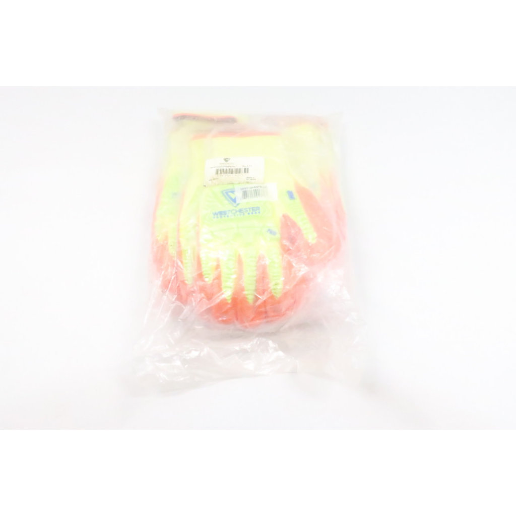 Pack Of 6pairs West Chester HVY710HSNFB/2XL Hi Visibility Protective Glove