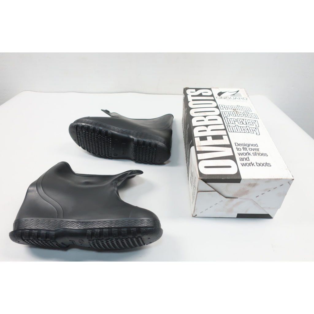 Pair Of Onguard 86020 Viking Black Overboot Size Sm 10in