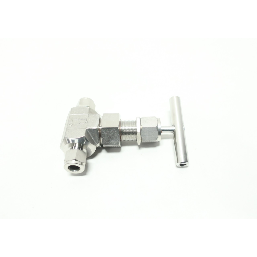 Parker 8A-U16LR-G-SS-HT Union Bonnet Manual Stainless 1/2in Tube Needle Valve