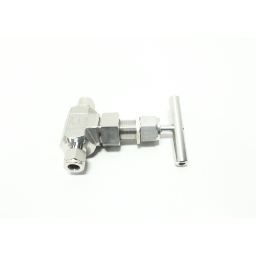 Parker 8A-U16LR-G-SS-HT Union Bonnet Manual Stainless 1/2in Tube Needle Valve