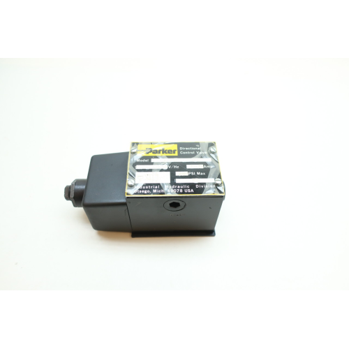 Parker D3W4BVY14X2658 Hydraulic Solenoid Valve 3000psi 120v-ac