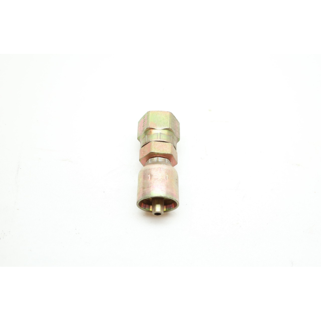 Parker 1JS43-8-4 1/4in Hose 1/2in Female Seal-lok Swivel Hydraulic Crimp Fitting
