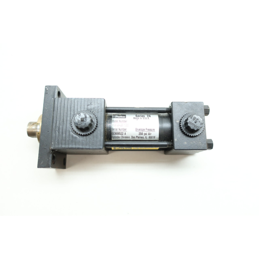 Parker 01.00 J2AU29 1.000 Double Acting Pneumatic Cylinder 1in 1in 250psi