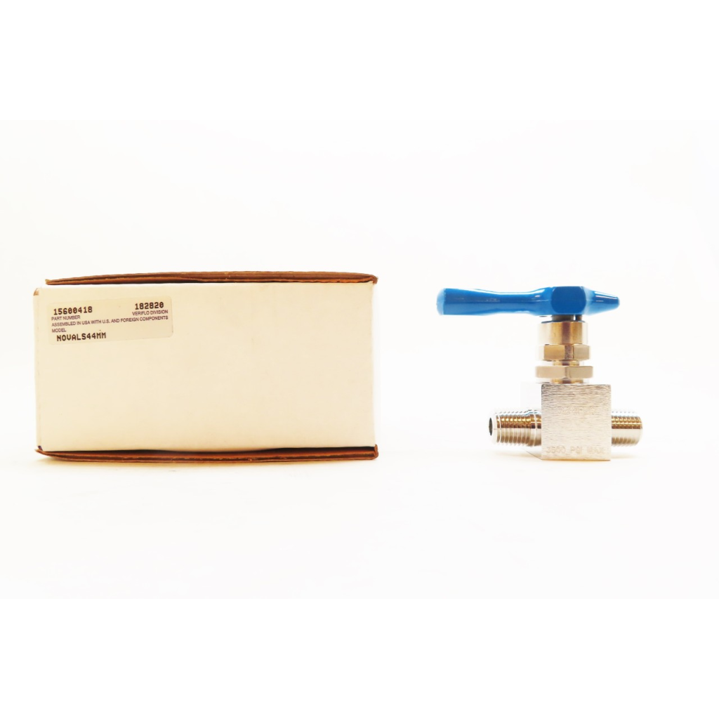 Parker NOVALS44MM Veriflo Manual Stainless Valve 3500psi 1/4in Npt