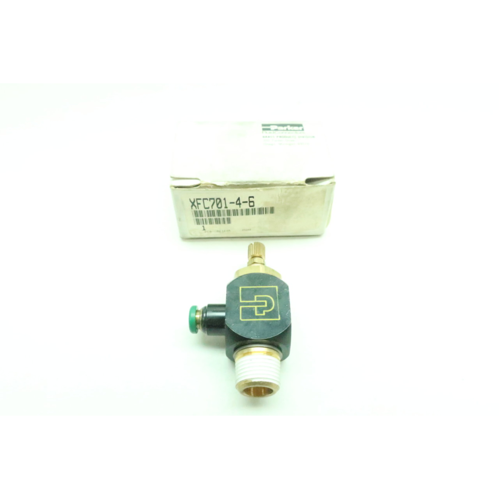 Parker XFC701-4-6 Brass Flow Control Valve