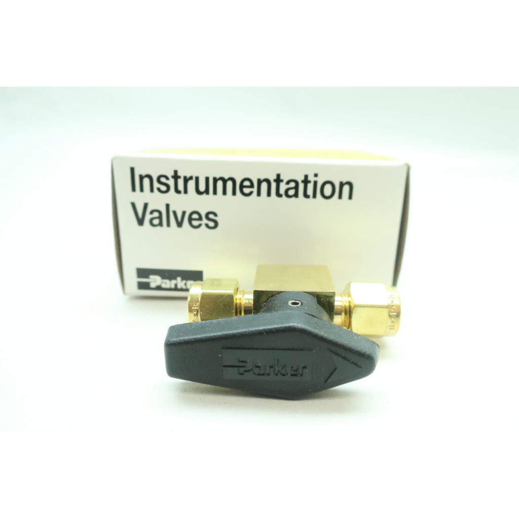 Parker 4Z-PR4-VT-B Brass Rotary Plug Valve 1/4in