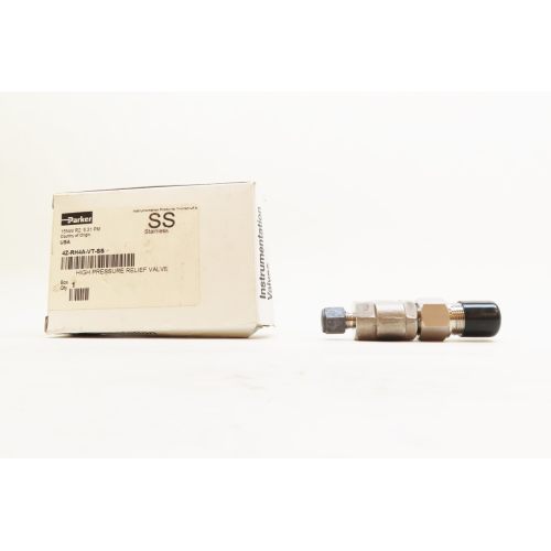 Parker 4Z-RH4A-VT-SS Stainless Relief Valve 6000psi 1/4in