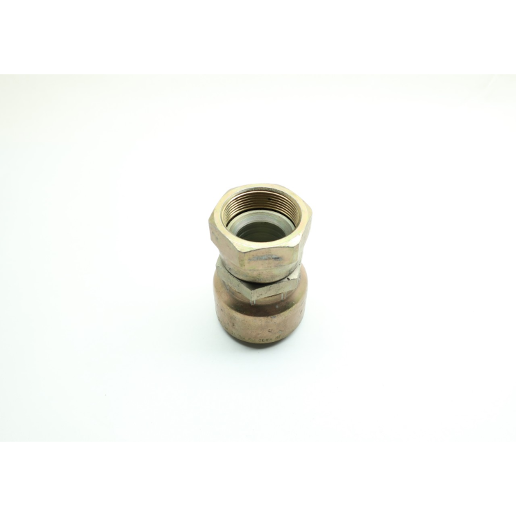 Parker 10643-24-24 1/2in Swivel Female 1-1/2in Hose Hydraulic Crimp Fitting