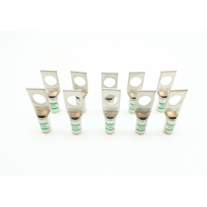 Penn-union BLU-1S4 Box Of 10 1/2in B-11 Green Compression Lug Connector