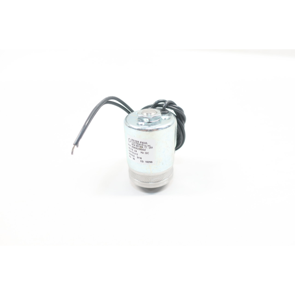 Peter Paul 22X05290GV Solenoid Valve 24v-dc