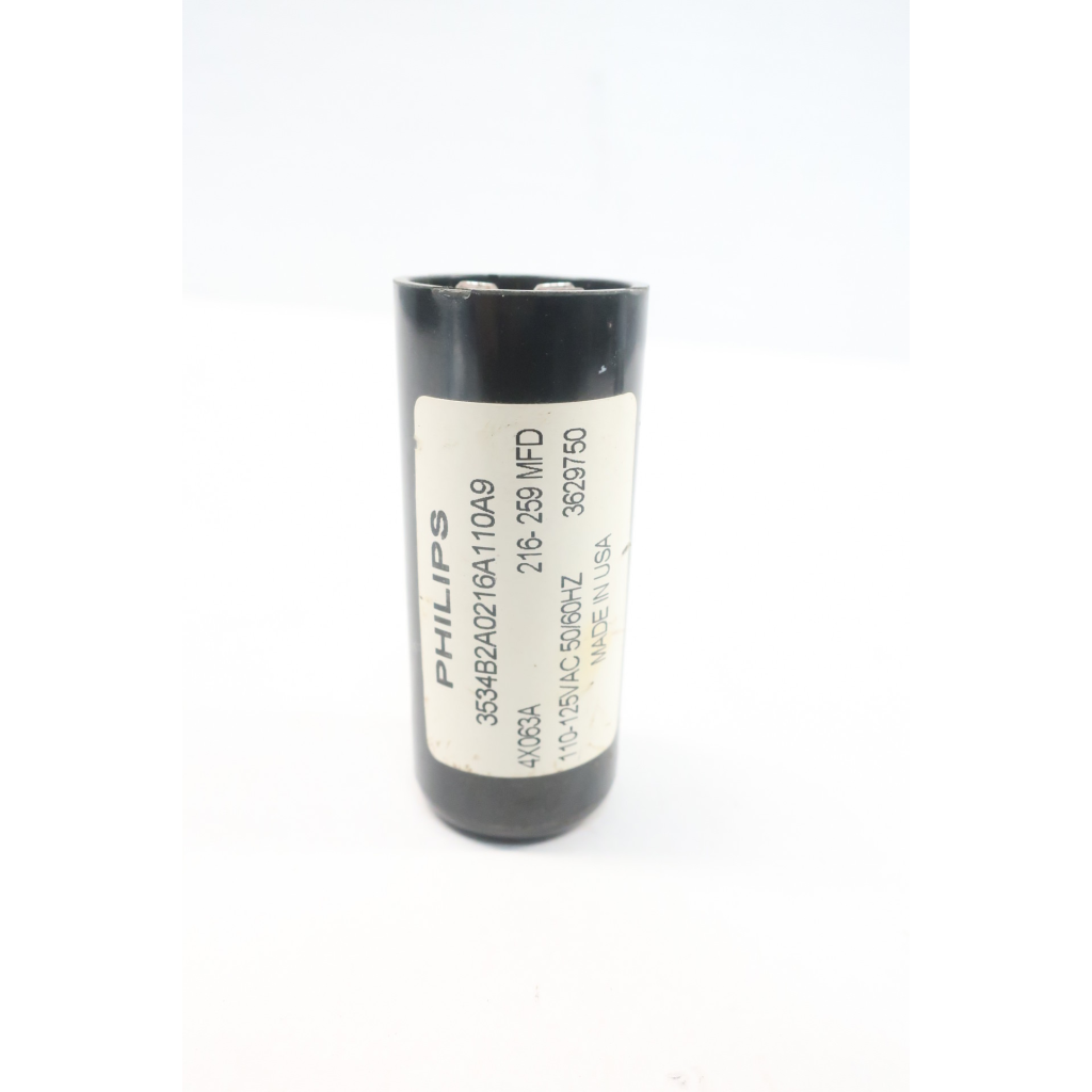 Philips 3534B4A0108A220A9 Capacitor 108-130mf 220-250v-ac