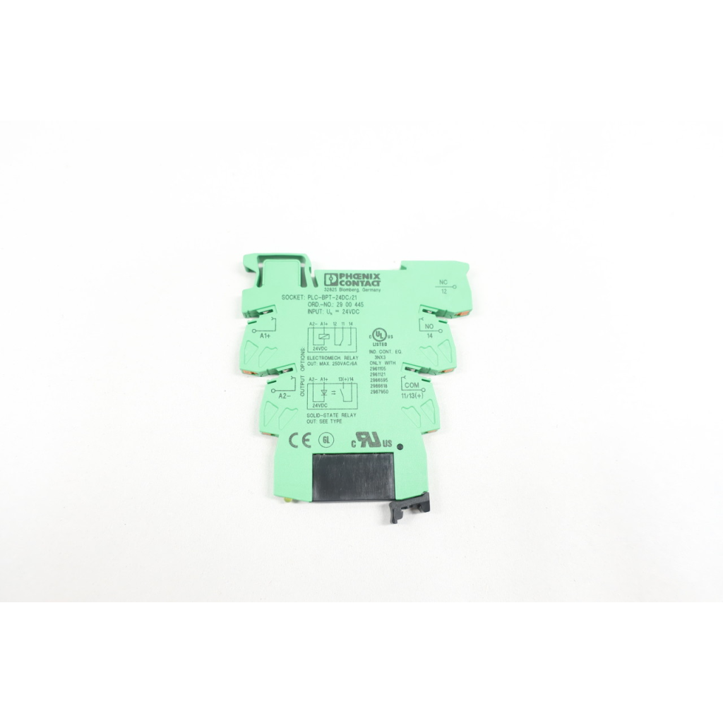 Phoenix Contact PLC-BPT-24DC/21 2966618 Solid State Relay 100ma 24/480v-dc