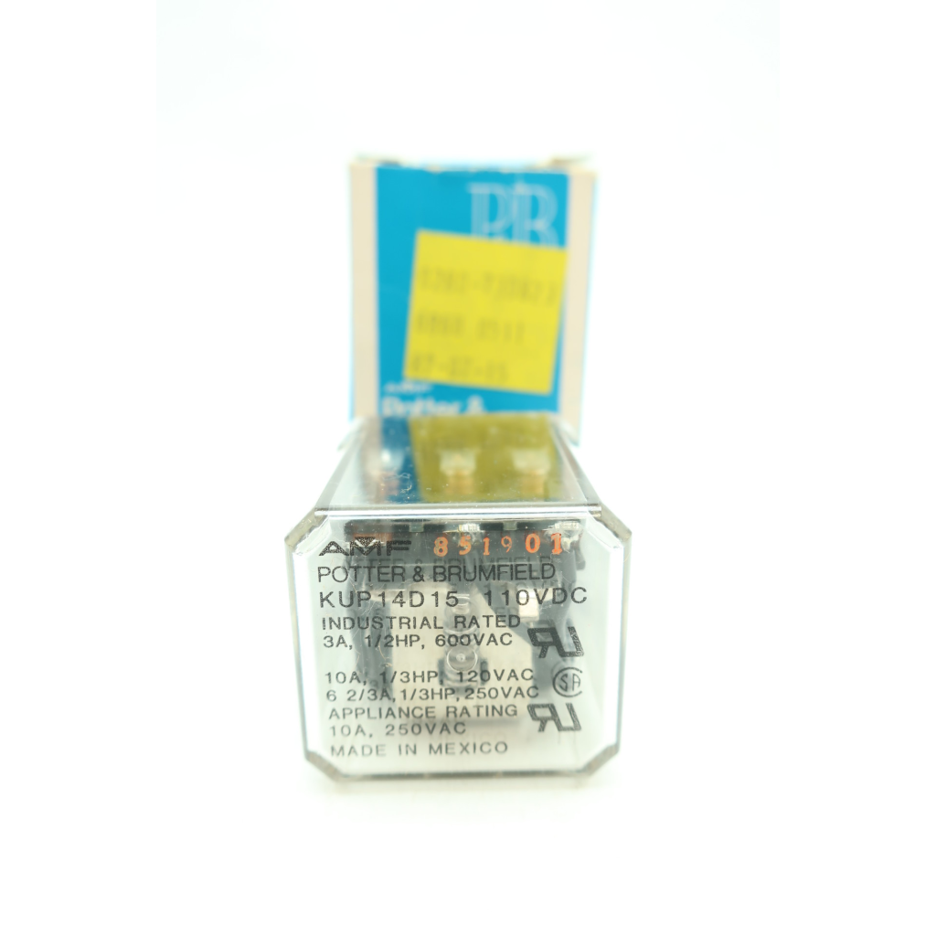 Potter Brumfield KUP14D15 Plug-in Relay 110v-dc