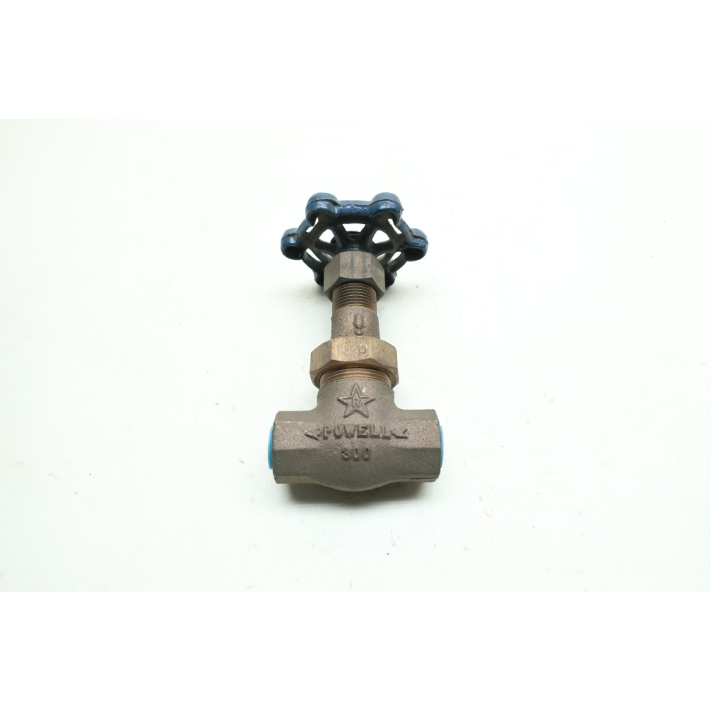 Powell 2612A Globe Valve Manual 300 Bronze Threaded 1/4in Npt