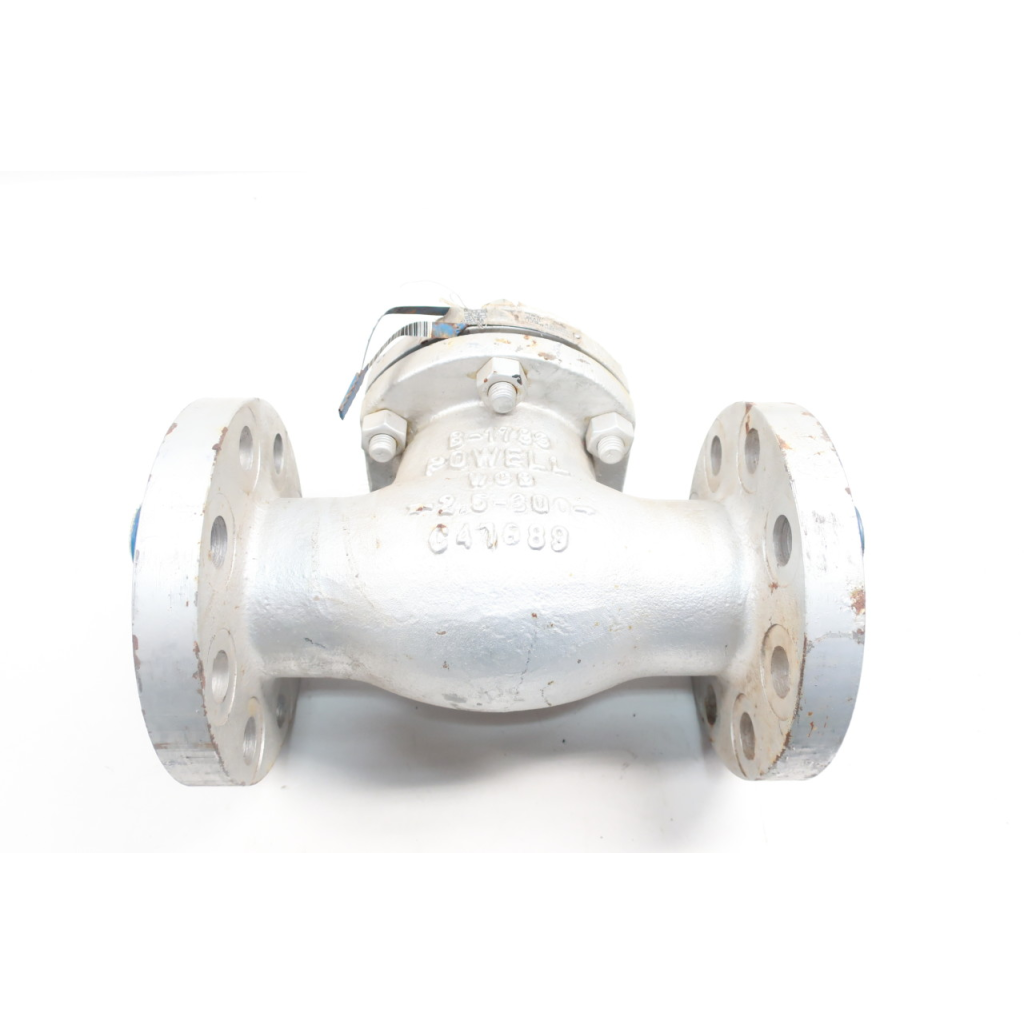 Powell 2.5 3061FC8GXXX Steel Flanged Check Valve 2-1/2in 300
