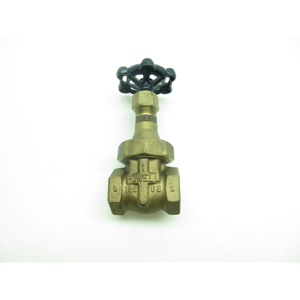 Powell FIG 2712 Bronze 125 Threaded 1in Npt Wedge Gate Valve