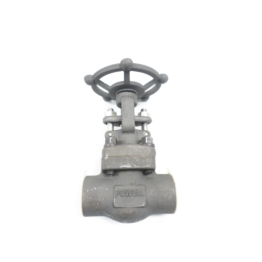 Powell GA08SA58GB Manual 800 Steel Socket Weld 1in Wedge Gate Valve