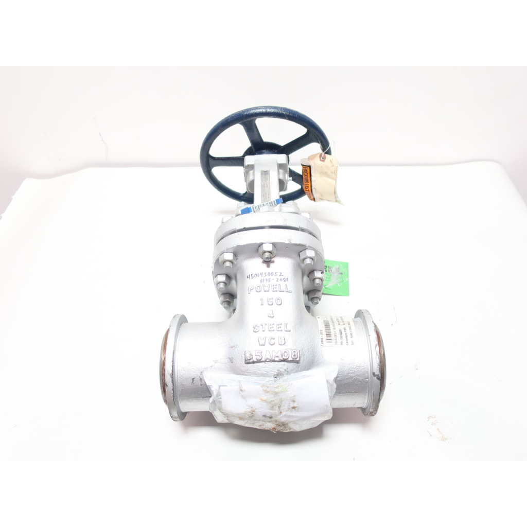 Powell 4.0 1503IC8GXXX Manual Butt Weld Wedge Gate Valve 150 4in