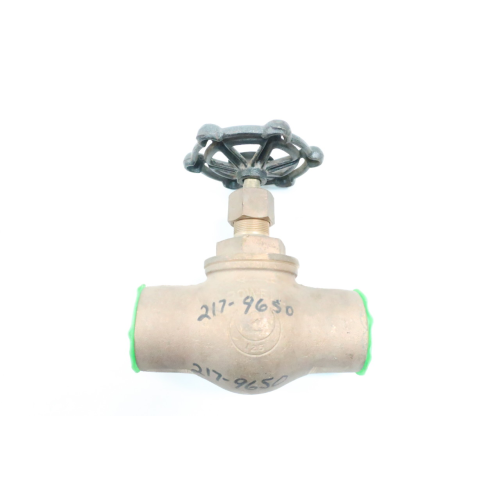 Powell 1826 Manual 125 Brass Socket Weld 2in Globe Valve