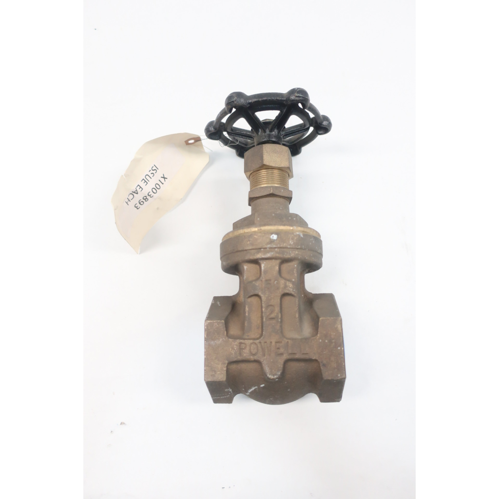 Powell 512 Manual Bronze Wedge Gate Valve 2in Npt 150