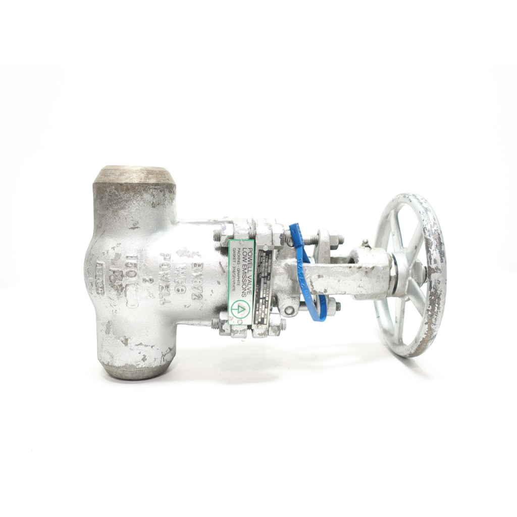 Powell 1503 NWE Manual 150 Steel Butt Weld 2in Wedge Gate Valve