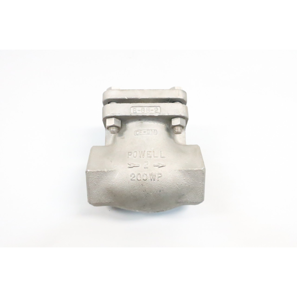 Powell Stainless Socket Weld Swing Check Valve 2in 200