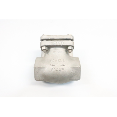 Powell Stainless Socket Weld Swing Check Valve 2in 200
