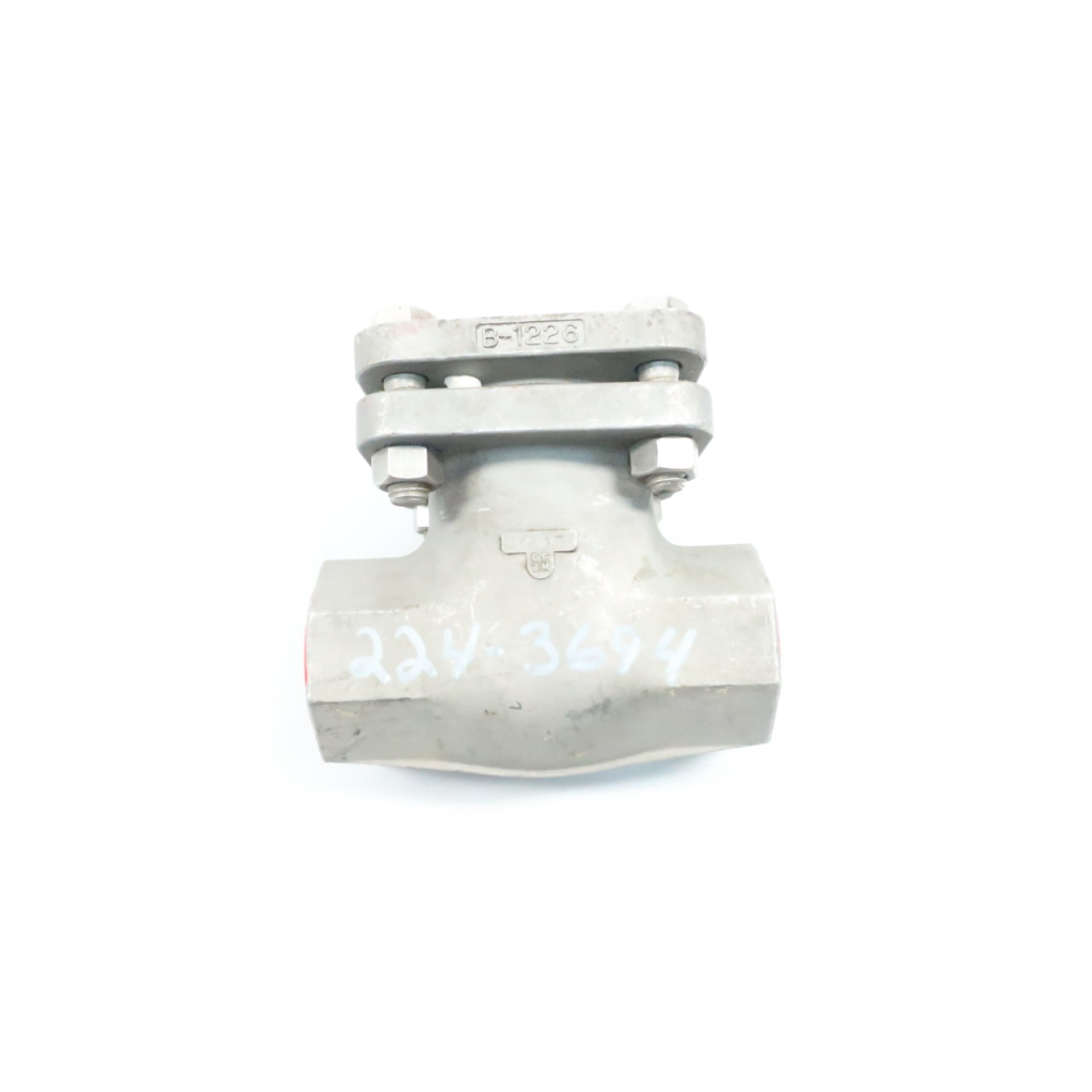 Powell 2341 TE Stainless Socket Weld Swing Check Valve 1-1/2in 200