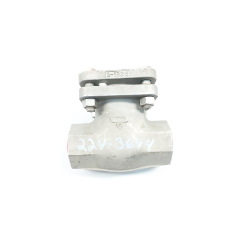 Powell 2341 TE Stainless Socket Weld Swing Check Valve 1-1/2in 200