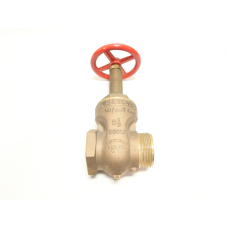 Powhatan Brass Wedge Gate Valve 200 2-1/2in Npt