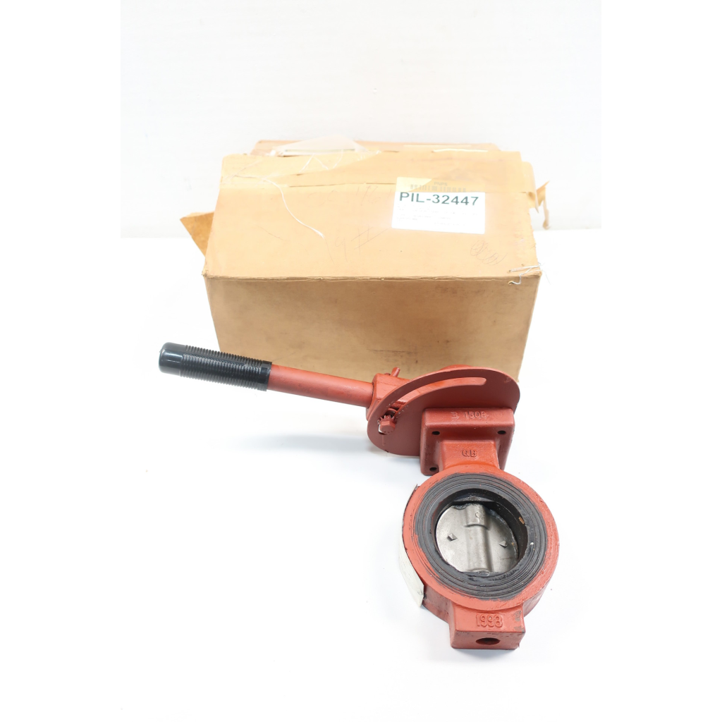 Pratt MK2 Manual Steel Wafer Butterfly Valve 150 3in