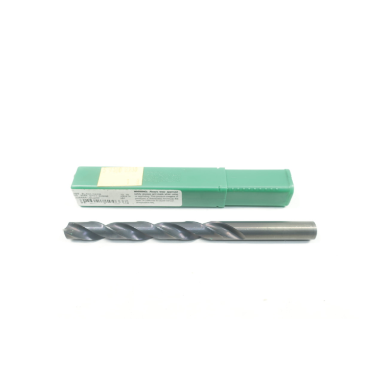 Precision Twist Drill R10 Hss Black Oxide 33/64in Drill Bit