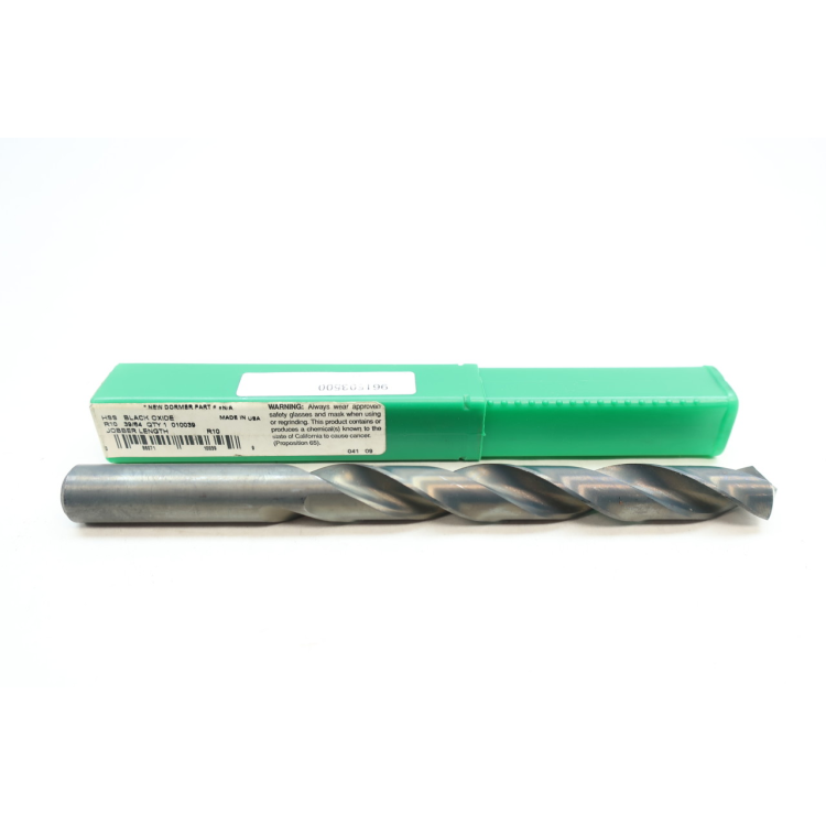 Precision Twist Drill 010039 R10 Jobber Length Hss Drill Bit 39/64in