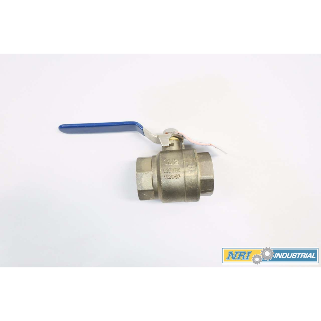 Profitter B16.44 1-1/2 In Npt 600wog Brass Ball Valve