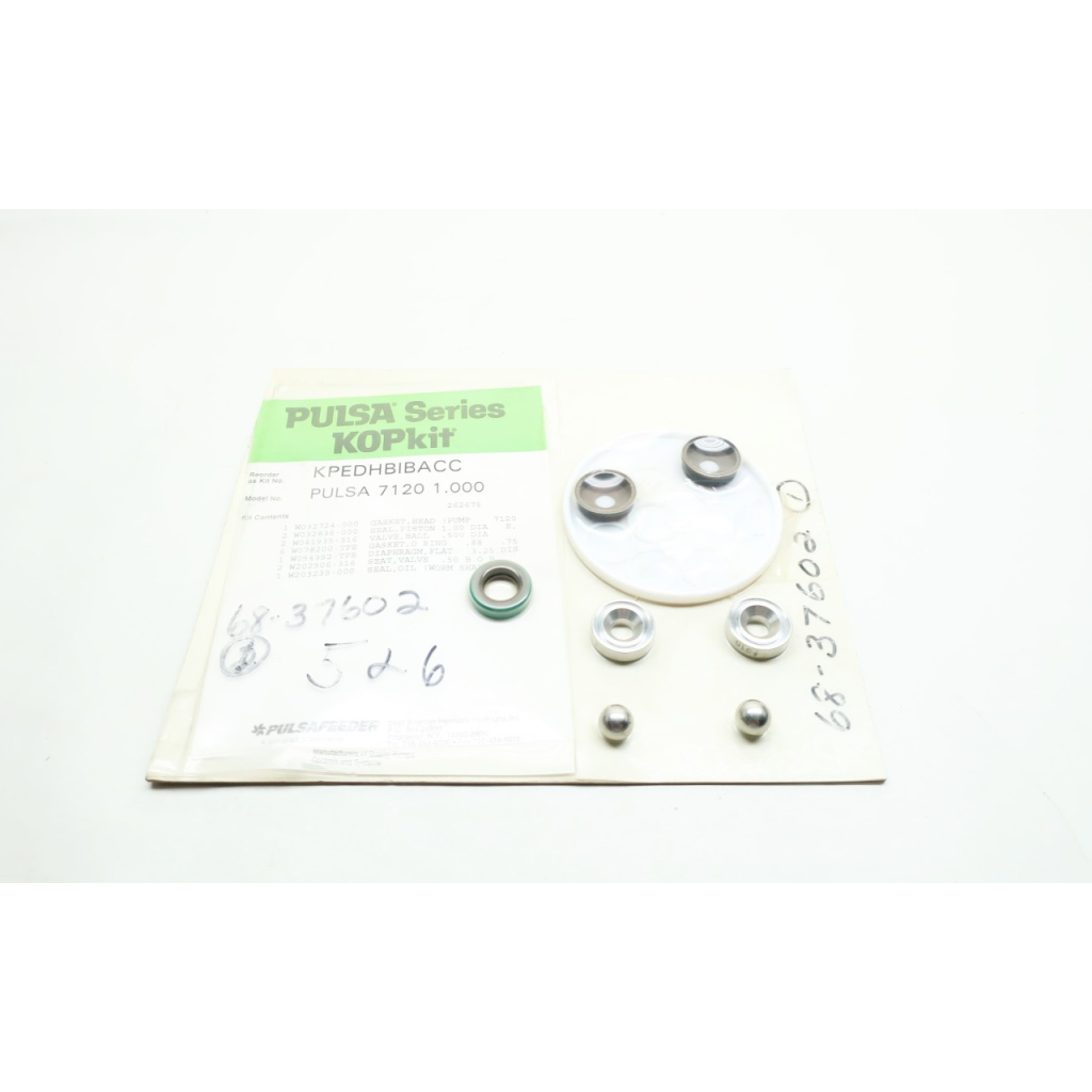 Pulsafeeder KPEDHBIBACC Kopkit Metering Pump Repair Kit 1in