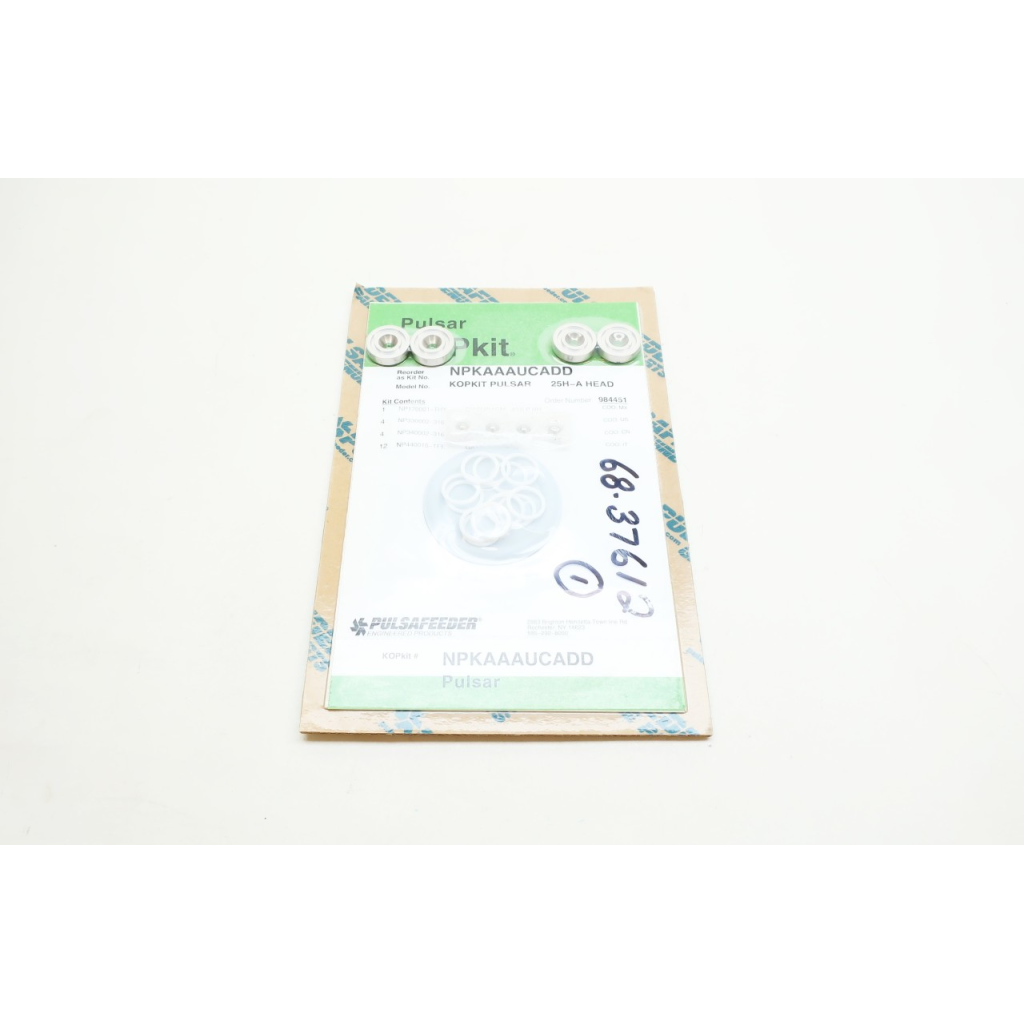 Pulsafeeder NPKAAAUCADD Kopkit Metering Pump Head Repair Kit