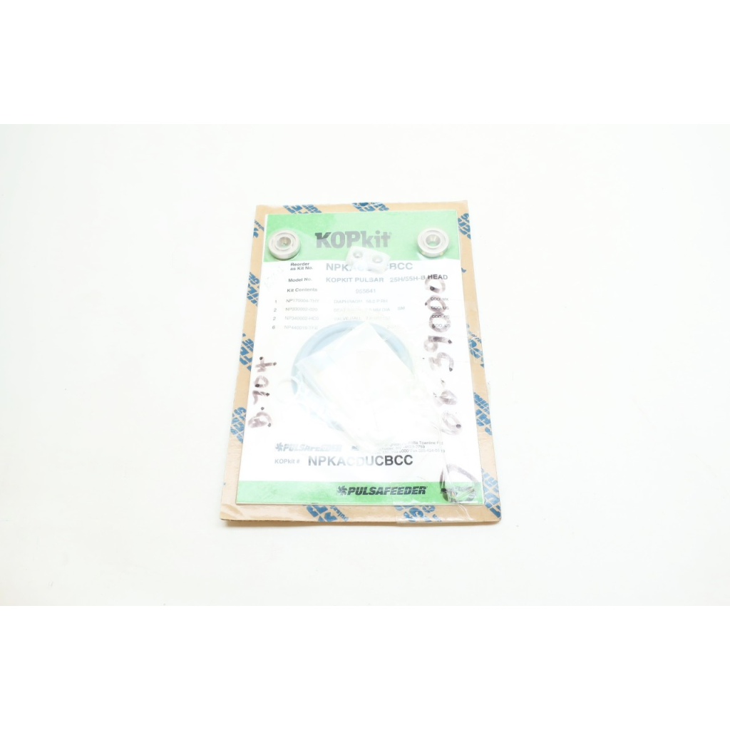 Pulsafeeder NPKACDUCBCC Kopkit Metering Pump Head Repair Kit