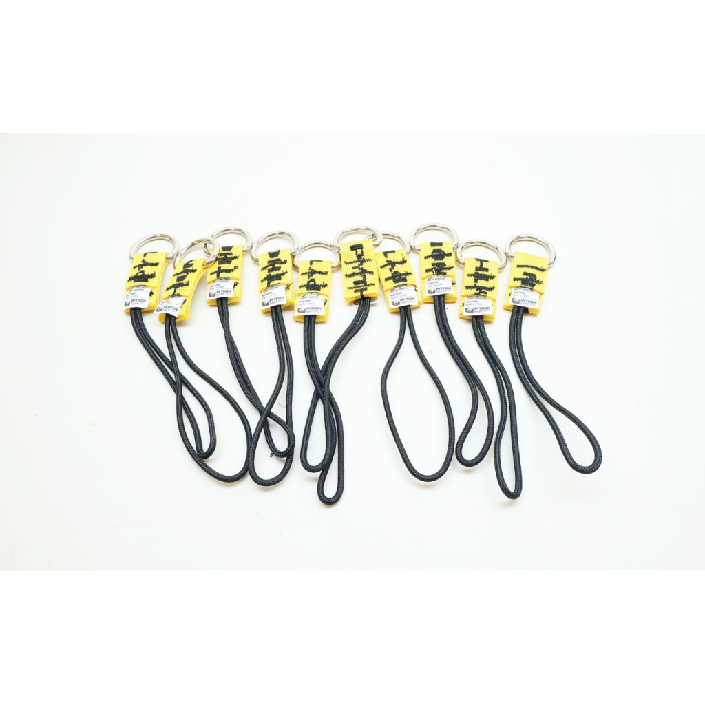 Python 1500009 Set Of 10 D-ring Cord Attachment 5lb