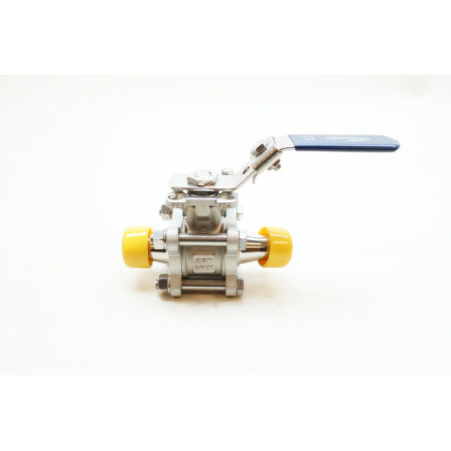 Qsm 33NF Tru-flo Ball Valve Manual Stainless Tri-clamp Sanitary 3/4in