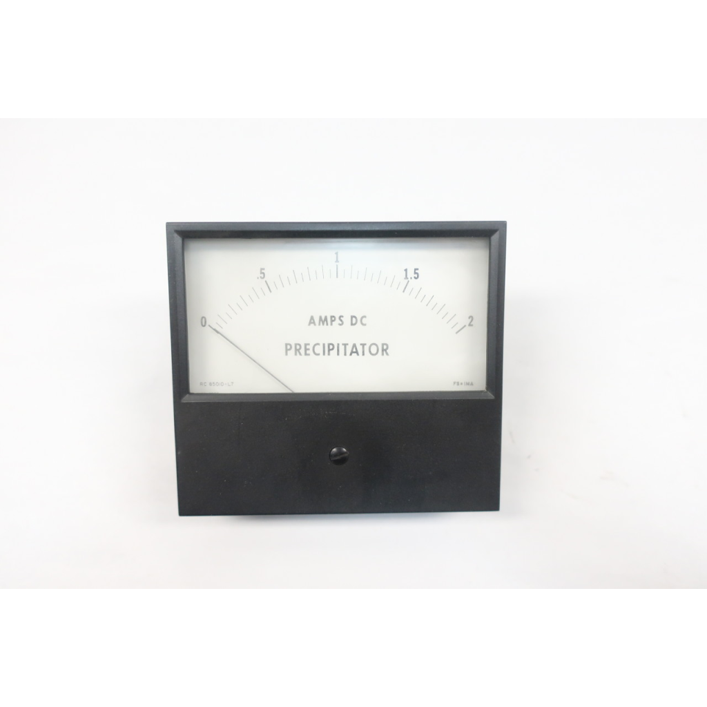 RC 85010-L7 Panel Meter 0-2a Amps Dc Precipitator