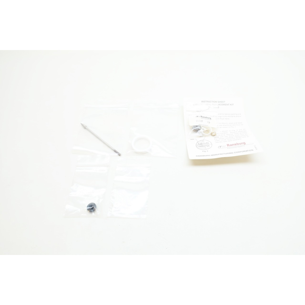 Ransburg 14443 00 Valve Seal Replacement Kit 405/11437