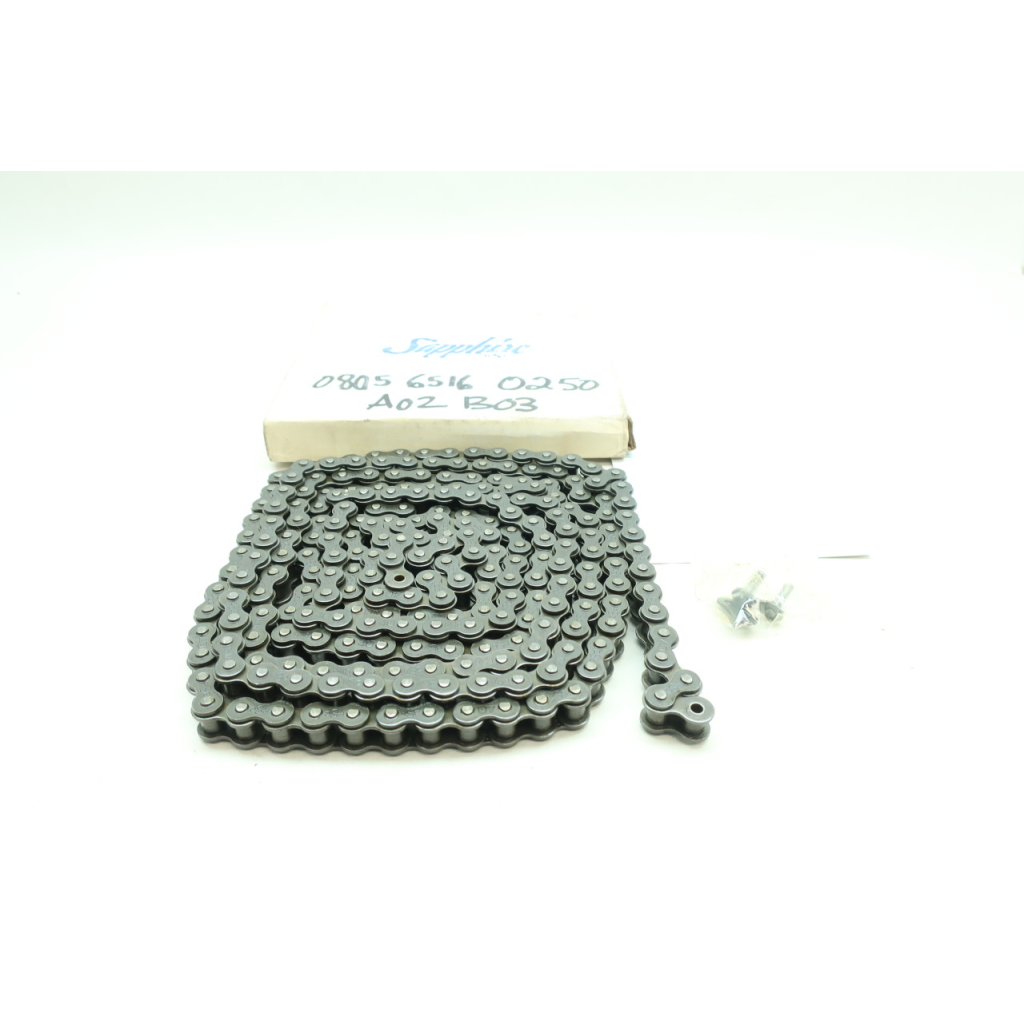 Rcs 40 Sapphire Single Roller Chain 10ft 1/2in