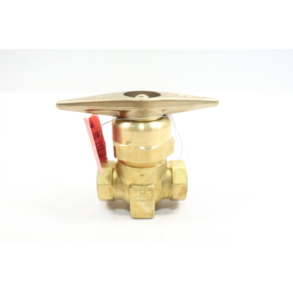 Rego 9560A Manual Brass Globe Valve 1/2in Npt