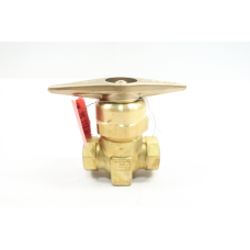 Rego 9560A Manual Brass Globe Valve 1/2in Npt