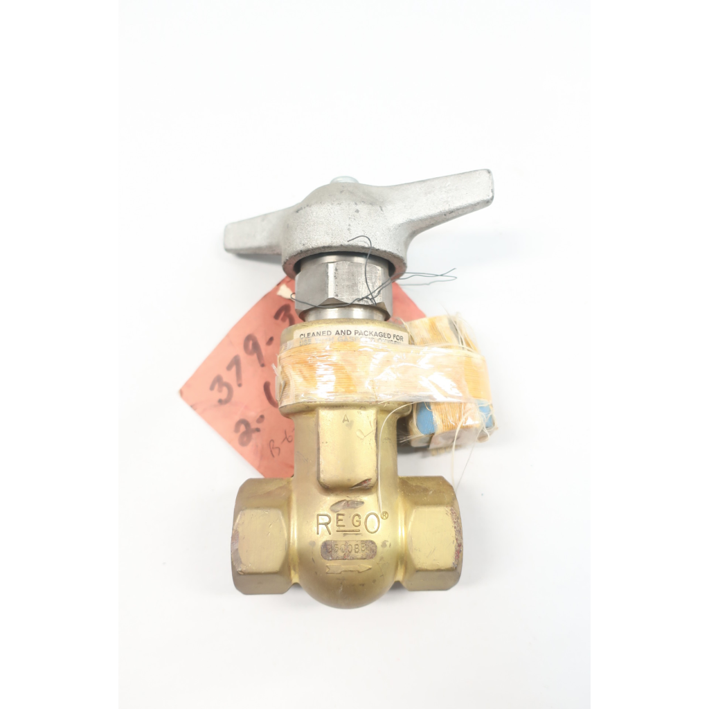 Rego UL9500B Manual Brass Threaded Shut-off Valve 3/4in Npt