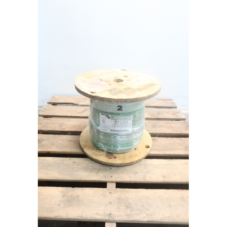 Republic Wire E167613 2mtw Thhn Green Machine Tool Wire 500ft