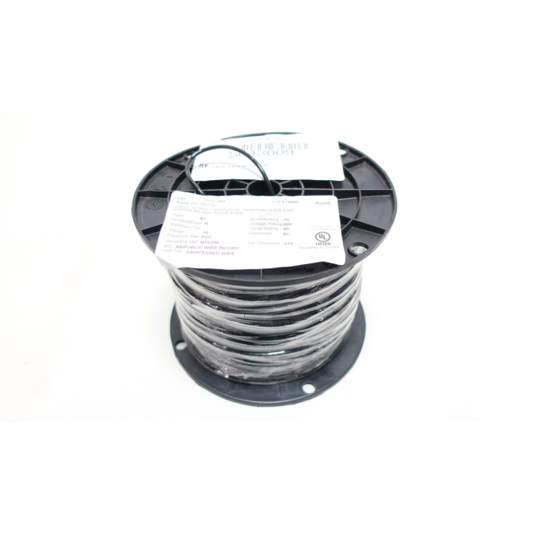 Republic Wire 6G-1401-02 1c 14awg 500ft 600v-ac Wire