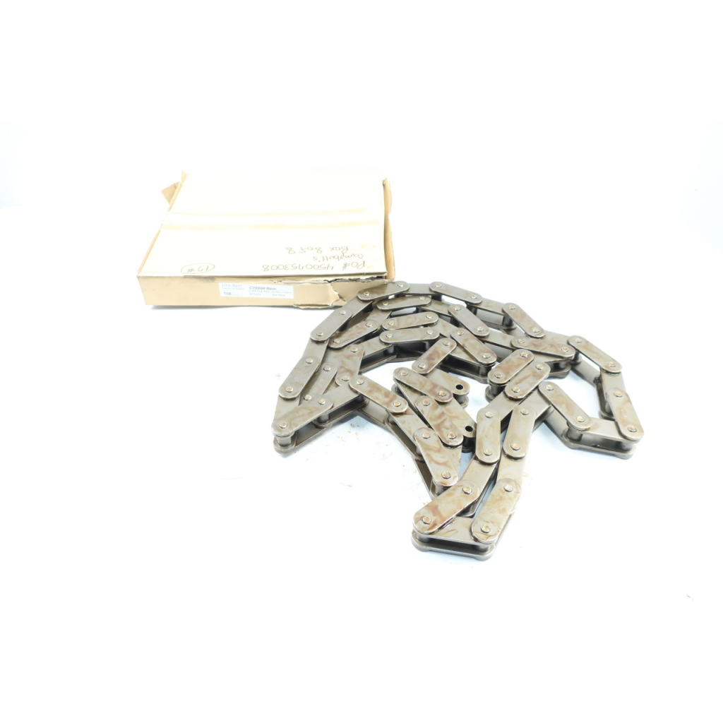 Rexnord C2080H RIV Link-belt Single Roller Chain 10ft X 2in